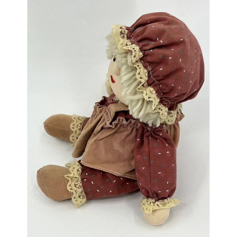 Vintage Musical Wind Up Rag Doll Animated Plays Tomorrow From Annie VIDEO